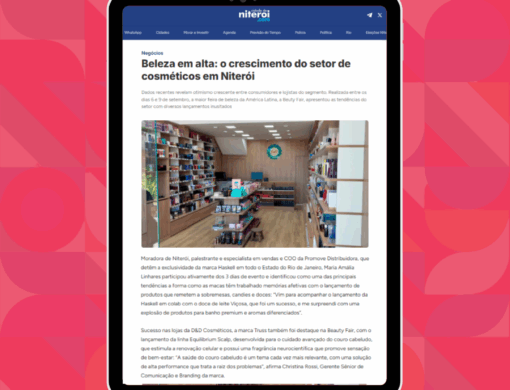 Beleza em alta: nossos clientes em destaque no crescimento do setor de cosméticos em Niterói
